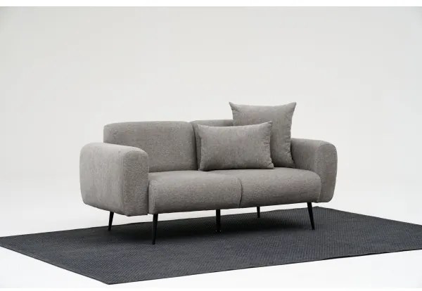 Canapea PISA, 2 locuri, gri deschis