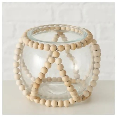 Suport de lumânare din sticlă Boltze Windlight Beads