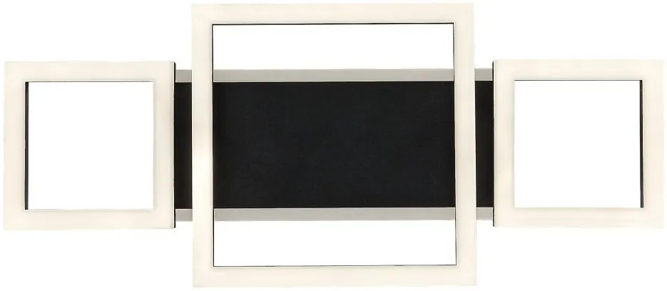 Plafoniera LED design geometric Donya 51x22cm