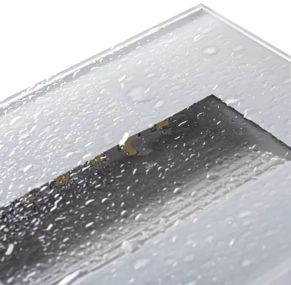 Corp de iluminat LED încastrat GLASI LED/3W/230V 3000K IP44 alb Kanlux 33693