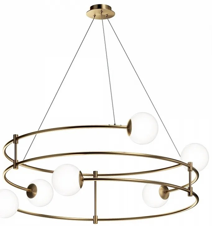 Lustra design ultramodern minimalist Balance 6L auriu