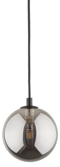 Lustră pe cablu pentru sistem de șină TRACER 1xG9/8W/230V negru/negru fumuriu