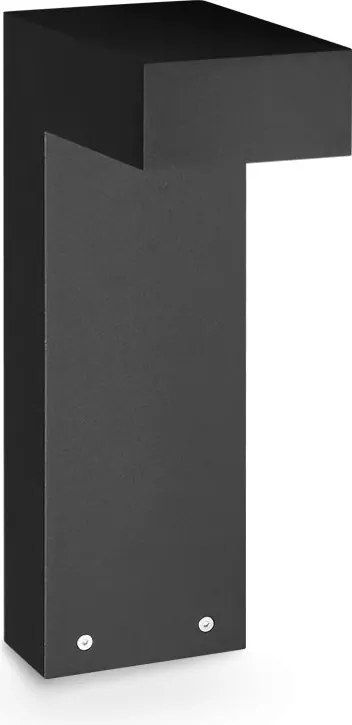 Stalp iluminat exterior IP65 SIRIO PT1 H30 NERO