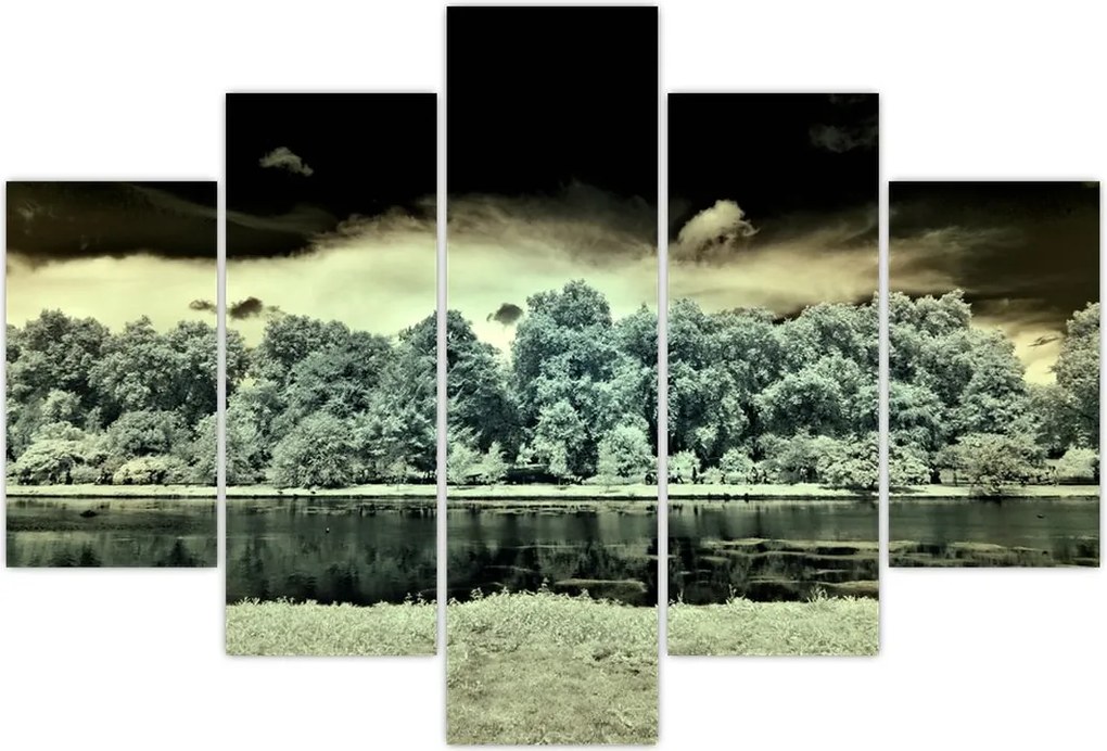 Tablou suprafeței de apă (150x105 cm)