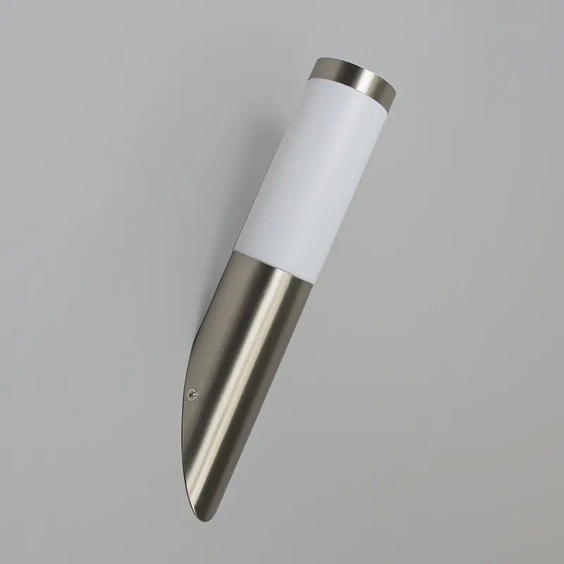 Lampă de perete exterioară modernă din oțel IP44 - Rox