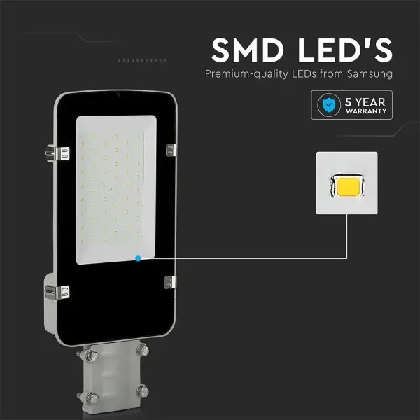 Lampă stradală LED SAMSUNG CHIP 50W 230V 4000K IP65