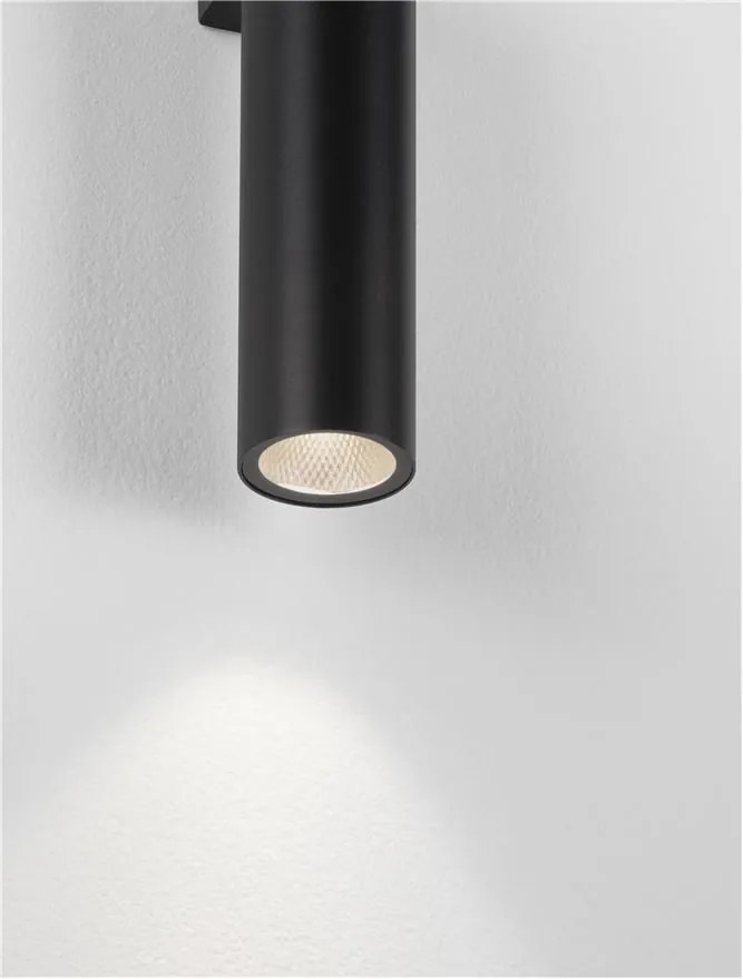 Aplica exterior cu iluminat jos LED IP65 LUSY antracit