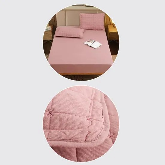 Cuvertura bumbac 100%, 4 piese, pat 2 persoane, 230x240 cm, EY01