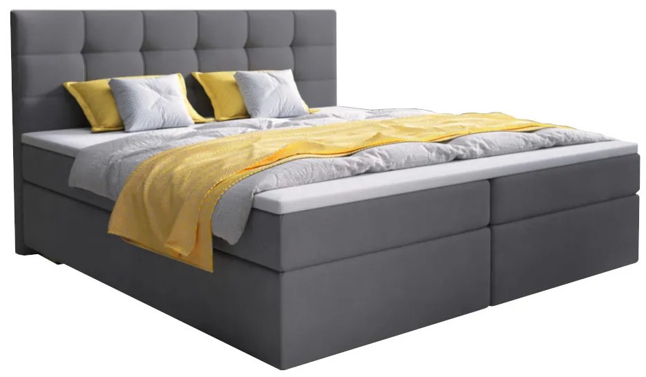 Expedo Pat tapitat boxspring GLOSE, 160x200, sawana 05