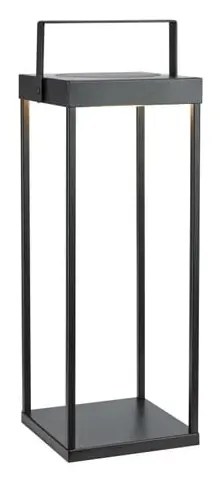 Felinar cu LED negru solar/cu USB (înălțime 53 cm) pentru exterior Pure – Markslöjd