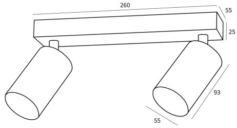 Immax NEO 07263Z - LED RGB+CCT NEO PUNTO 2xGU10/4,8W/230V dimabil