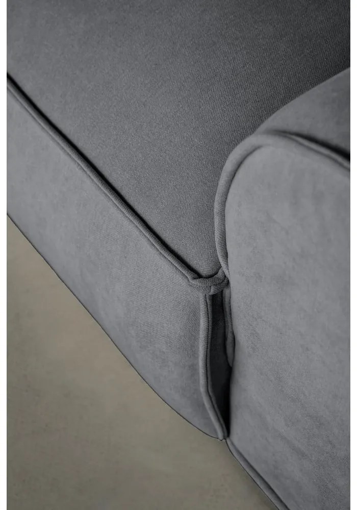 Modul pentru canapea gri (cu colț variabil) Flex Felix – Miuform