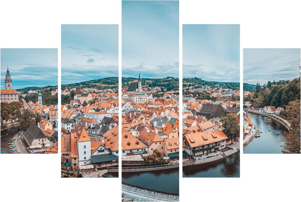 Tablou - Krumlov din Cehia (150x105 cm)
