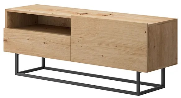 Comoda TV fara baza Stejar Artizanal, SPRING ERTVSZ120