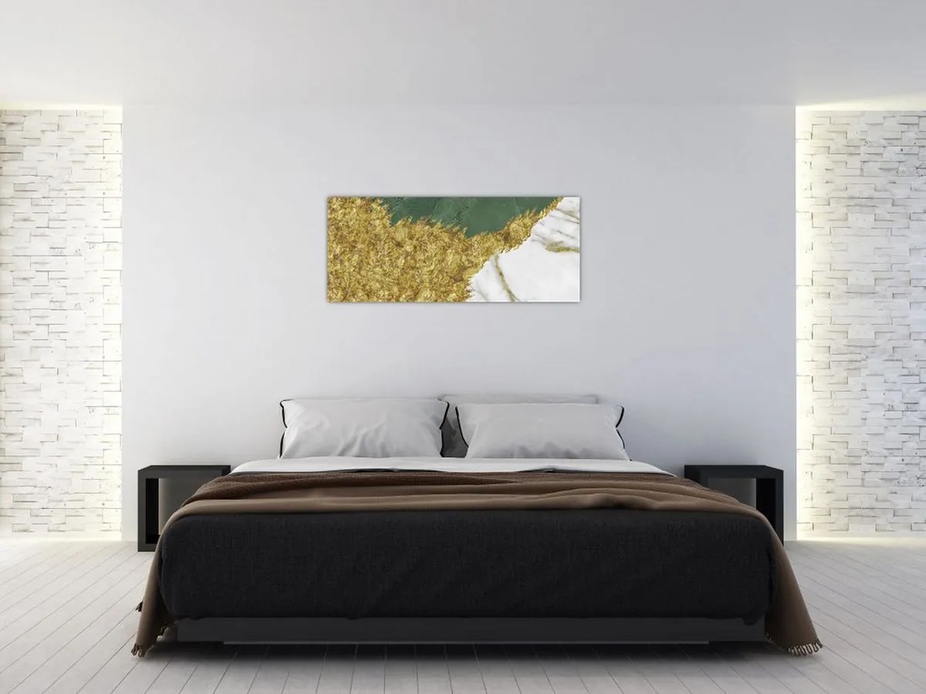 Tablou - Marmură verde N⁰2 (120x50 cm)