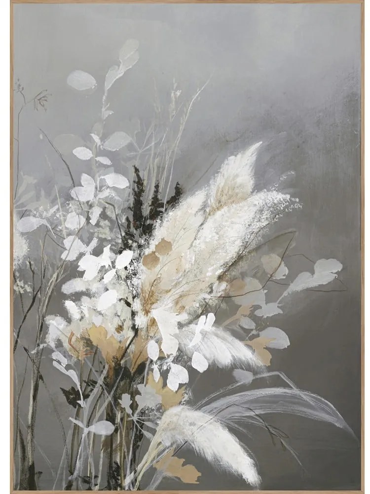 Tablou 50x70 cm Light Leaves – Malerifabrikken