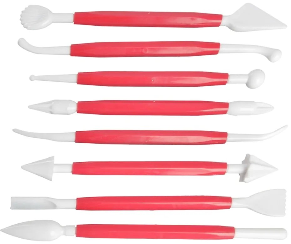 Ustensile pentru modelare fondant, 16 buc. – Orion