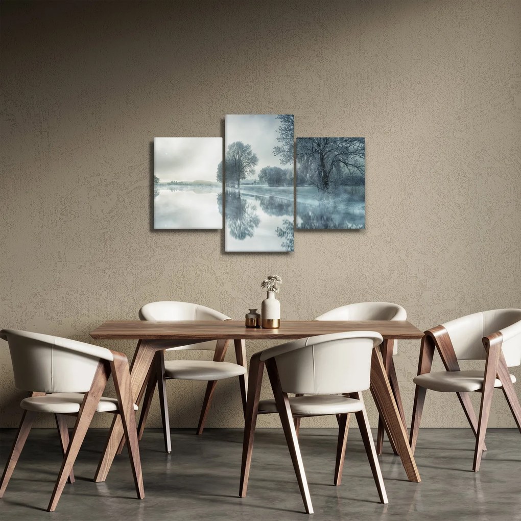 Tablou cu natura iarna (90x60 cm)