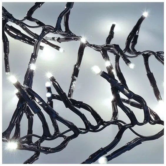 Solight 1V11-W - ghirlandă luminoasă LED, 576 LED-uri, 8 funcții, 8 m, IP44, alb rece, telecomandă inclusă