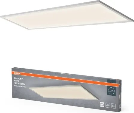 Osram - Panou LED aplicat PLANON, 40W, 230V, 4000K, 30x120 cm, alb