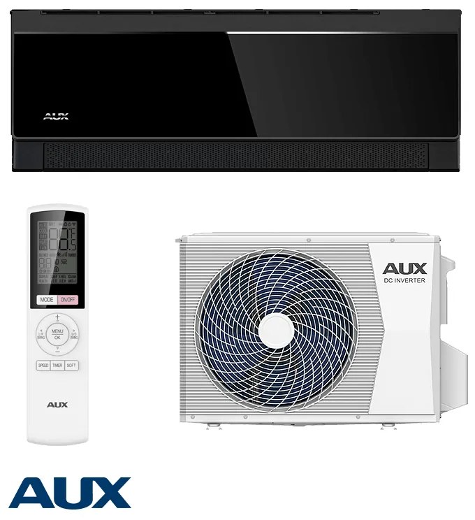 Aparat de aer conditionat inverter AUX C Comfort ASW-H12C5A4/CBR3DI-D0, 12 000BTU, 26 m², A+++/A++, R-32, Negru
