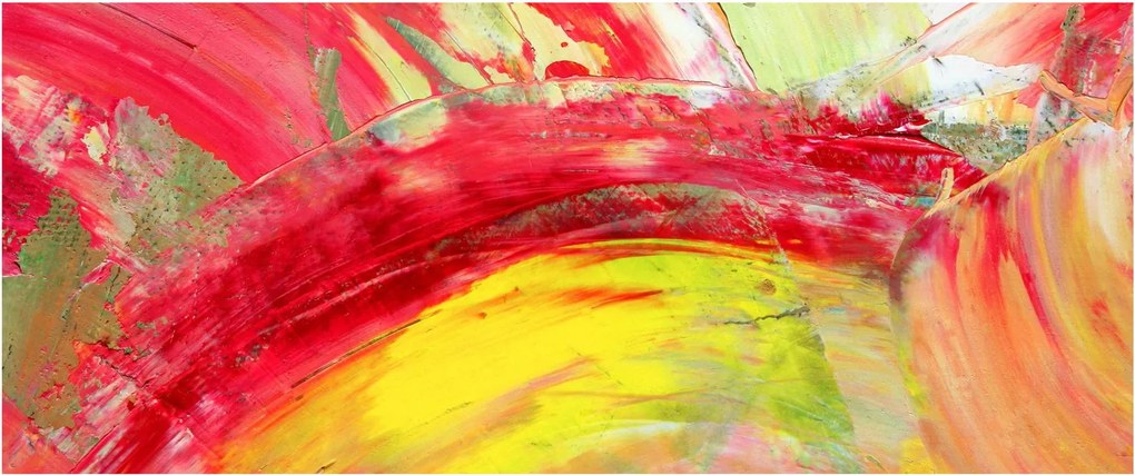 Tablou cu abstracție - pictura (120x50 cm)