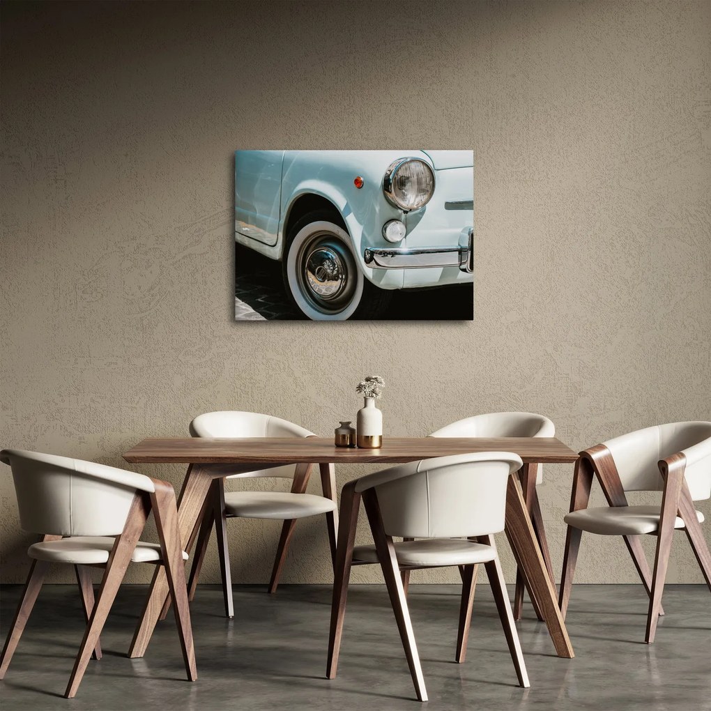 Tablou - mașina retro Fiat (70x50 cm)