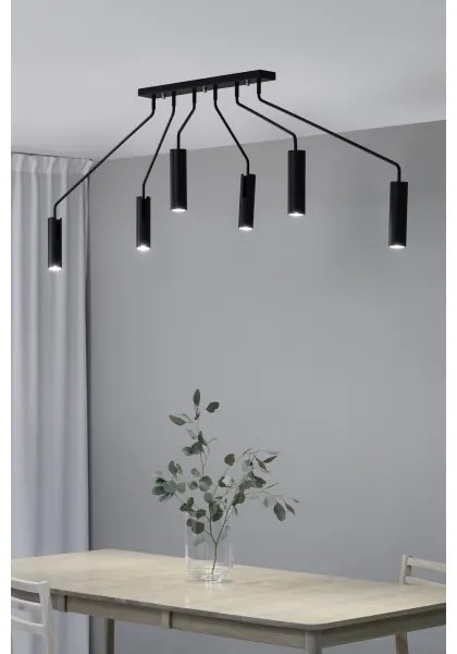 Spot RAMUS 6xGU10/25W/230V neagră Markslöjd 108508