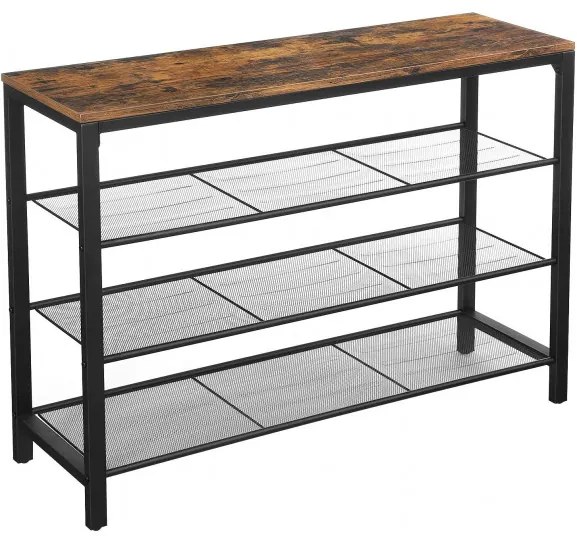 Raft Depozitare Vintage, Maro, 100 x 30 x 72 cm