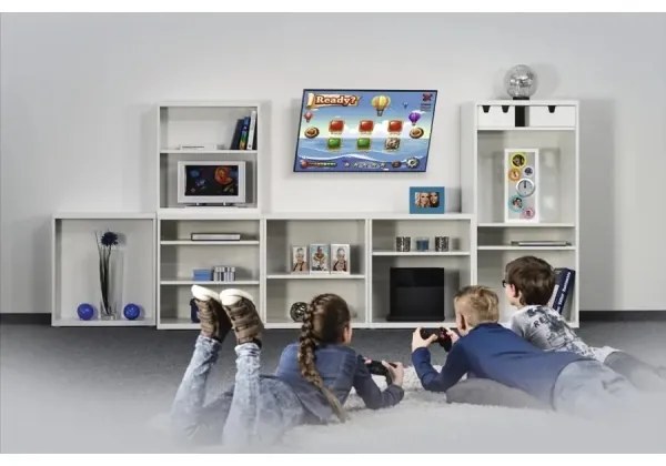 Suport înclinabil de perete pentru televizor 32-56” negru Hama