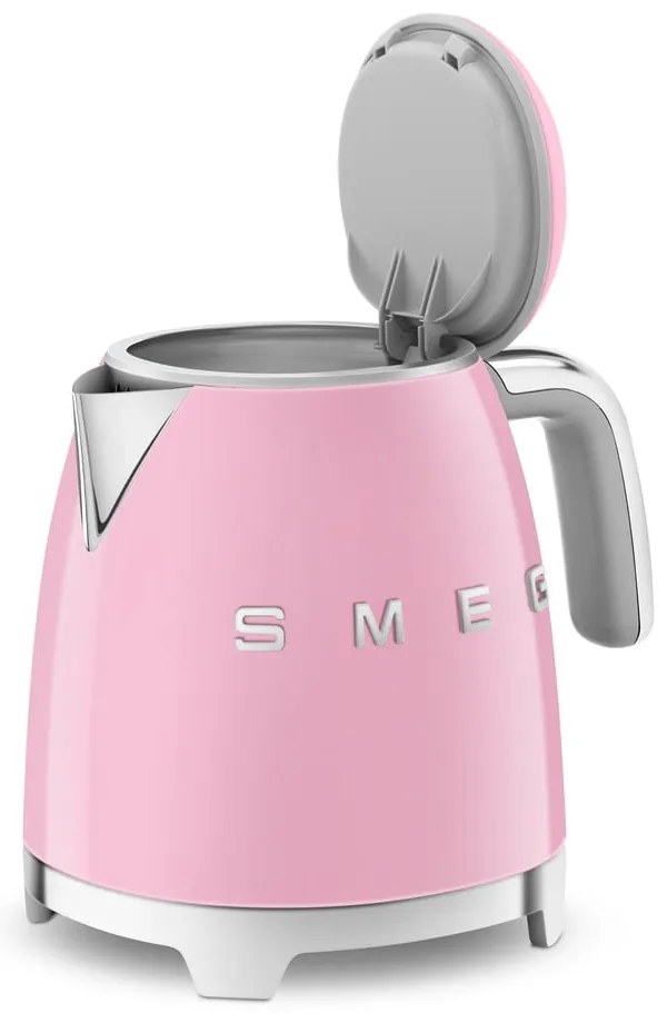 Ceainic electric roz din oțel inoxidabil 800 ml Retro Style – SMEG