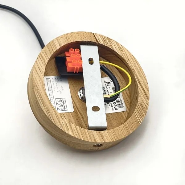 Lustr pe cablu ANTONIO 1xE27/60W/230V stejar