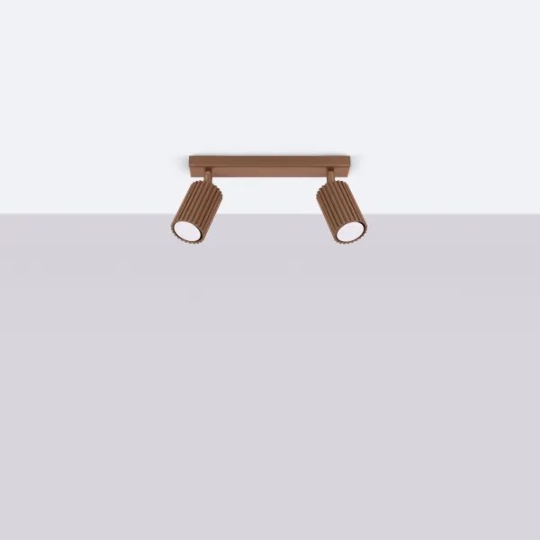 Brilagi - Spot LED CRESTO 2xGU10/10W/230V, maro