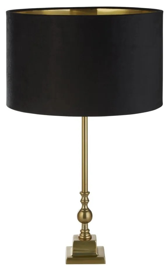 Veioza/Lampa de masa design modern Whitby alama antique/negru
