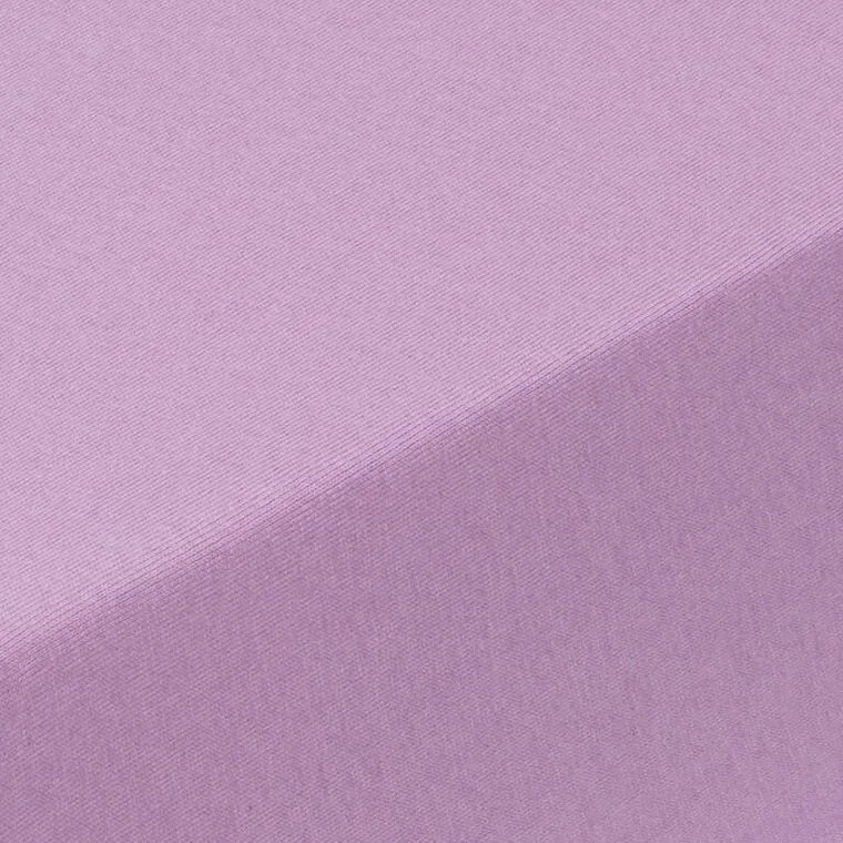 decoDoma Cearşaf cu elastic jersey EXCLUSIVE violet 90 x 200 cm