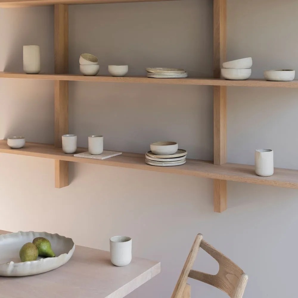 Farfurii bej 2 buc. din piatră ø 20 cm Sand Grain – Mette Ditmer Denmark
