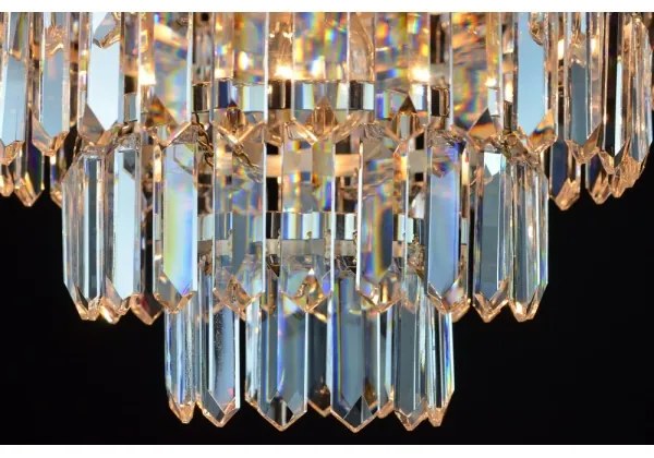 Wranovsky JWZ024060301 - Lustră de cristal aplicată 5xE14/40W/230V + 1xE27/40W