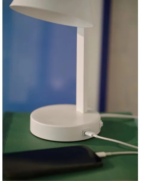 Nordlux - Lampă de masă WILMER 1xE14/40W/230V albă