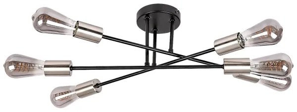 Lustră aplicată BRANWEN 6xE27/25W/230V Rabalux 71026