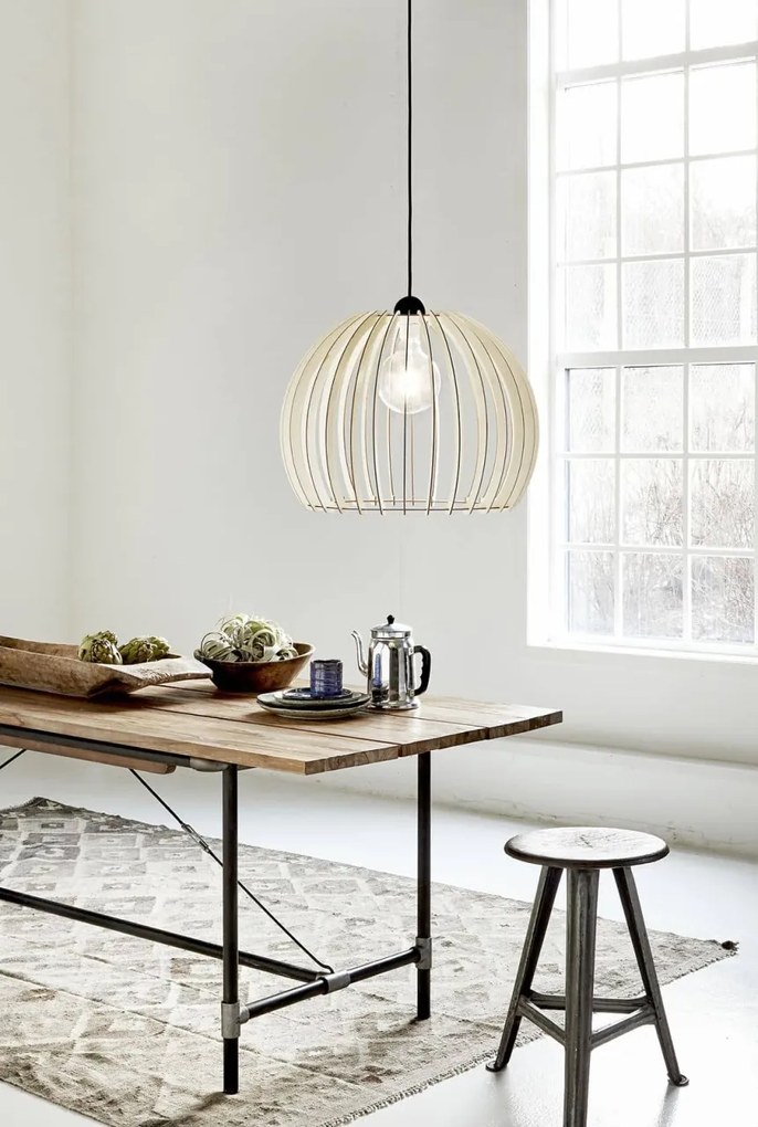 Lustra, Pendul lemn design nordic Chino 40 84843014 NL
