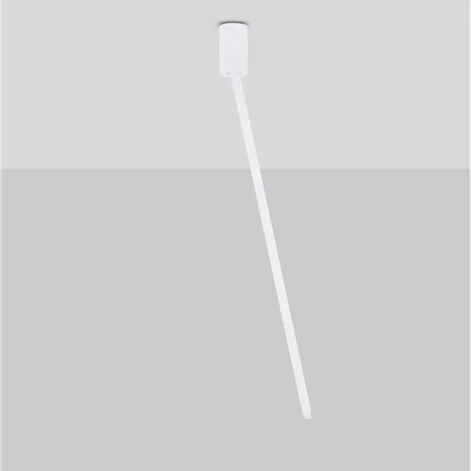 Plafoniera/Spot LED reglabil stil minimalist ORNOS alb H-70cm