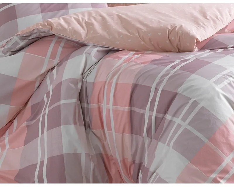 BedTex Lenjerie de pat din bumbac Mark roz, 140 x200 cm, 70 x 90 cm, 140 x 200 cm, 70 x 90 cm