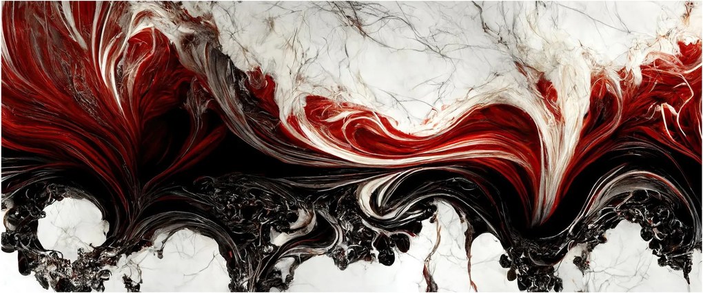 Tablou - Abstract marmură (120x50 cm)
