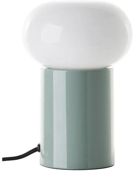 Lampă de masă Brilliant KNUT 1xE27/25W/230V verde/alb