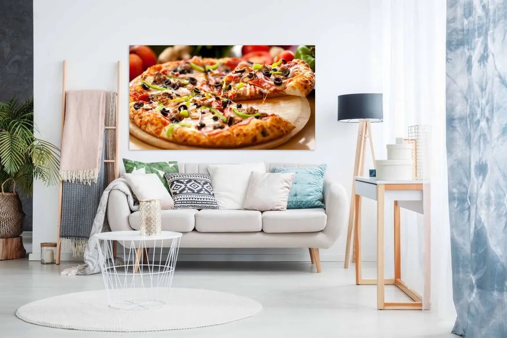 Tablou Pizza - 100x60cm