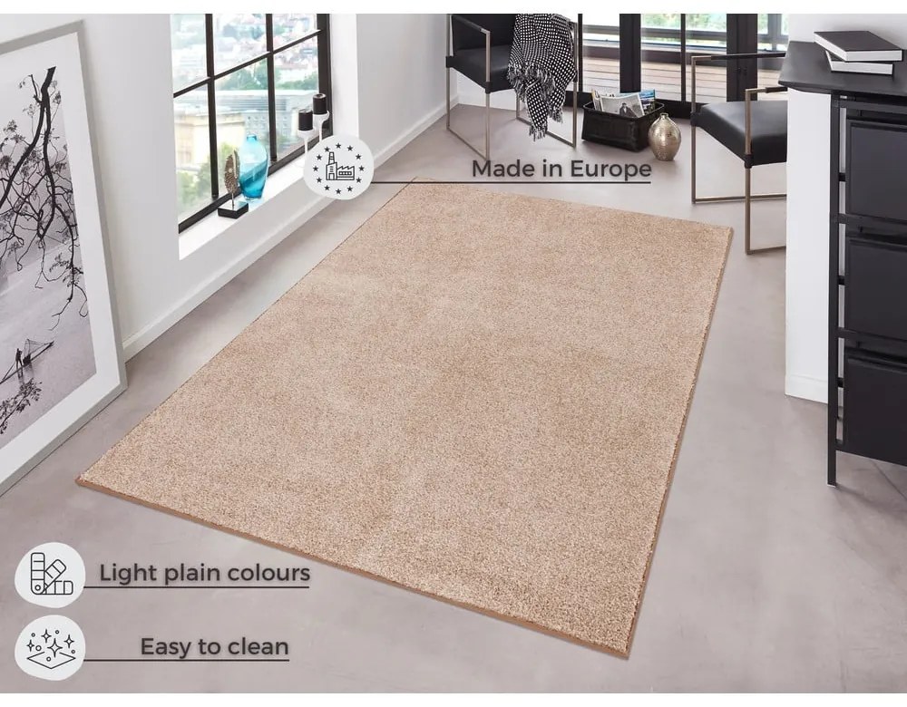 Covor Hanse Home Pure, 140x200 cm, bej