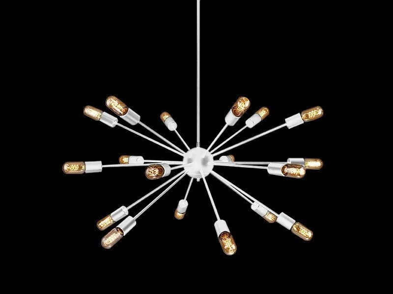Lustra design RETRO ORBIT White