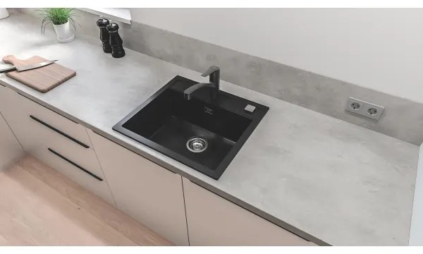 GROHE 303072431 - Baterie pentru chiuvetă START, 185 × 227 mm, neagră