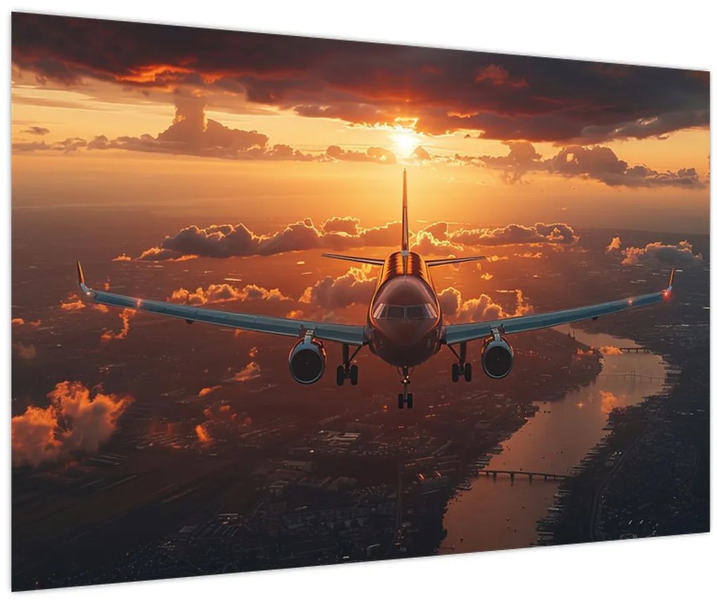 Tablou - Avion de transport (90x60 cm)