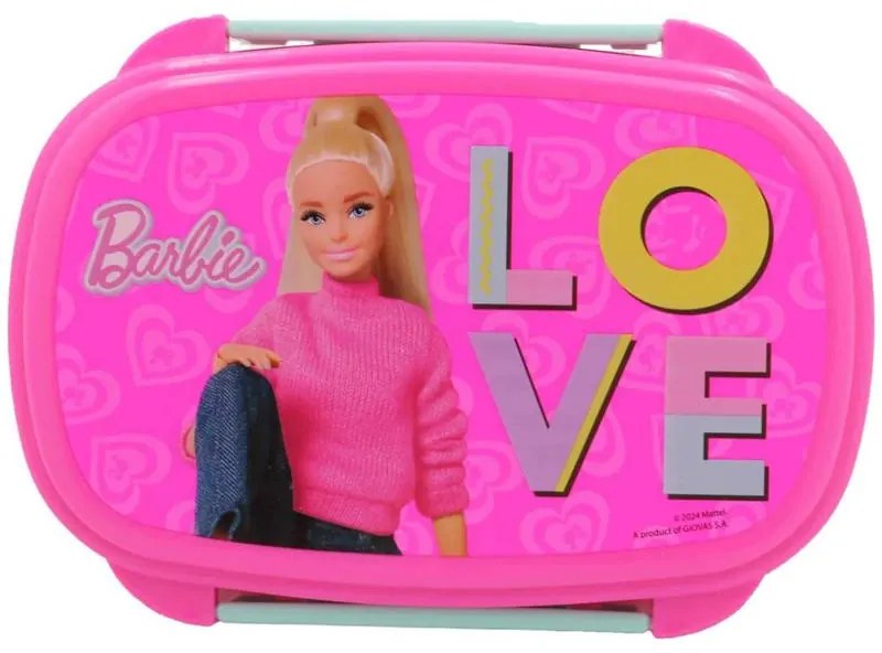 Barbie Love cutie de sandviș + set de tacâmuri